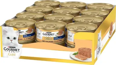 Purina Gourmet Gold - Mousselines à la dinde pour chat - 24 x 85 g