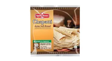 Spring Home Chapatti pain asiatique - 10 pièces/400 g