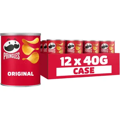 Pringles Original 12X 40g Pringles Grootverpakking