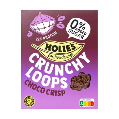 Holie's Crunchy Loops Choco Crisp - 350gr