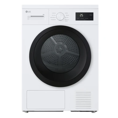 [Free Installation] LG RHA1008NWK 8kg Dual Inverter Heat Pump Tumble Dryer - White - A++ Rated