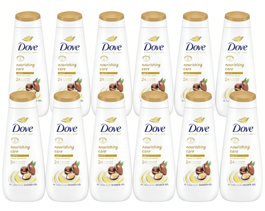Dove Advanced Care douchegel Voedende verzorging 12 x 600 ml