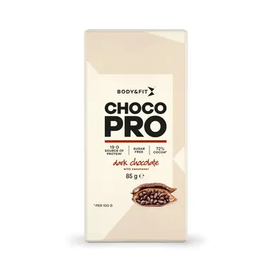 Body&Fit ChocoPro (0 suiker) Puur 85 gram