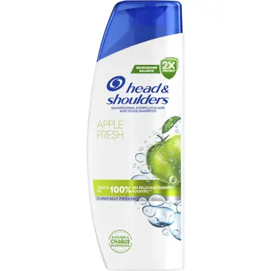 Head & Shoulders Apple Fresh Anti-Roos Shampoo 300ml Voor Dagelijks Gebruik. Elk Haartype