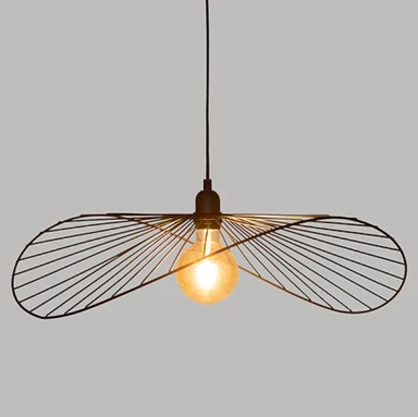 Atmosphera Adelia Suspension en métal noir - Diamètre 98 cm