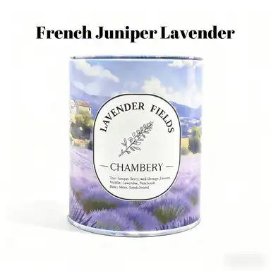 Zooly Tin Can Scented Candle - French Juniper Lavender, 260G, 1PC