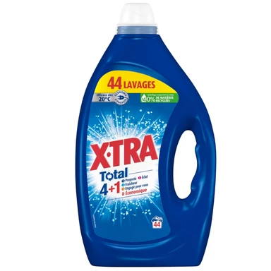 XTRA TOTAL LESSIVE LIQUIDE 1,98L 44LAVAGES 4EN 1
