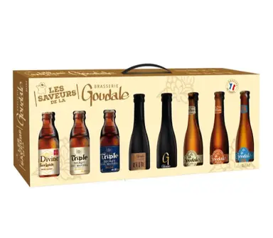 LA GOUDALE Coffret Les Saveurs de la Brasserie Goudale - Lot de 8 x 33 cl