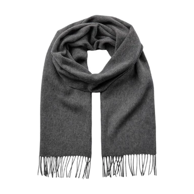 Resteröds Wool Scarf Gray 1SIZE