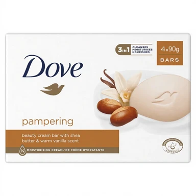 Dove zeeptabletten sheaboter 4 x 90 g