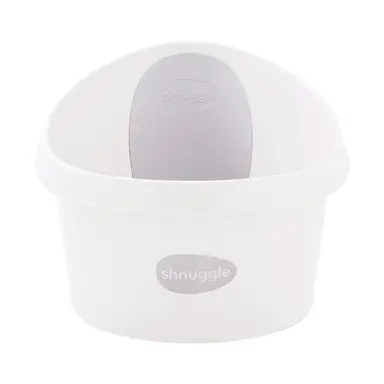 Shnuggle Toddler Bath White/Grey