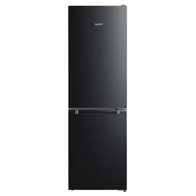 Comfee' par Midea 174 L Réfrigérateur-congélateur pose libre, Low Frost, Thermostat réglable, Éclairage LED, Porte réversible, Faible bruit, Noir RCB230BL2EU(E)