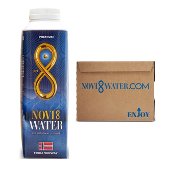Novi8 water 12 x 500 ml 【officiële waterleverancier voor PSV, AJAX en AZ】