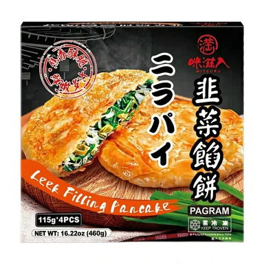 Mitsuru Galettes aux poireaux 4 pièces - 460 g