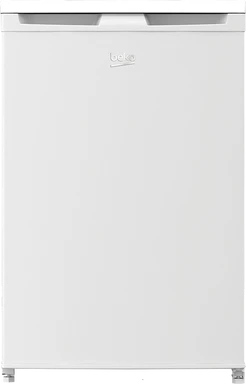 Beko TSE1424N b100 Table Top Fridge, 128 l Total Capacity, Reversible Door Hinge, Good Lighting Inside, 37 dB, Robust Glass Shelves, White [Energy Efficiency Class E]