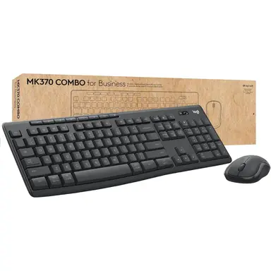 Logitech MK370 Combo for Business - Graphite - UK - BT - N/A - INTNL-973