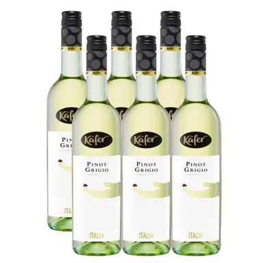 Käfer Pinot Grigio Weißwein Trocken 6x0,75 L