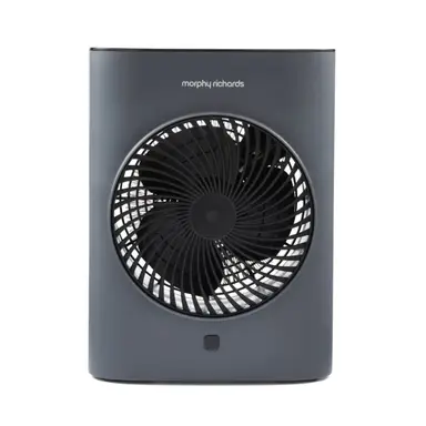 Morphy Richards HeatFlux 2kW Upright Fan Heater with Remote Control – Grey, 825201