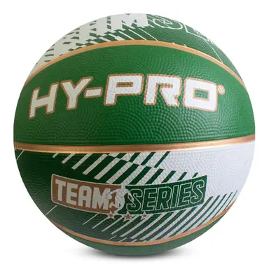 Hy-Pro Basketball Team Series Green/White Size 7