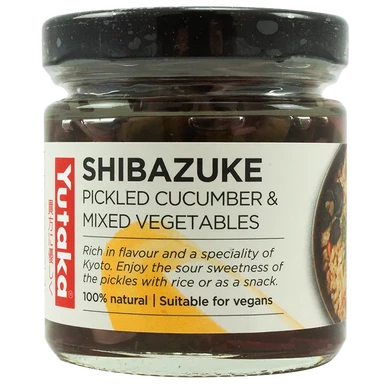 Yutaka Shibazuke Mixed Vegetable Pickles 110g