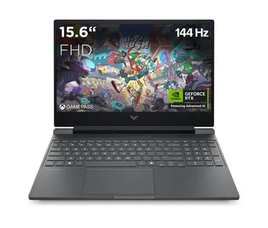 HP Victus Gaming-Laptop 15-fb3073ng (15,6 Zoll FHD 144 Hz, Ryzen AI 7 350, 16 GB DDR5, SSD 1 TB, GeForce RTX 5060 8 GB, Windows 11 Home)