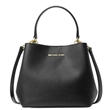 MICHAEL KORS Petit sac à bandoulière Pratt - Noir