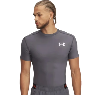 Under Armour Men's HeatGear OG Compression Short Sleeve - Castlerock