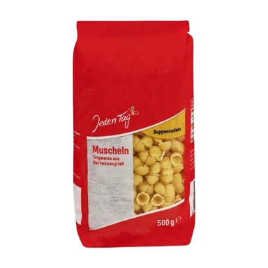 Jeden Tag Suppennudeln Muscheln 500 g