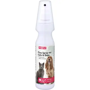 Beaphar Flea Spray For Cats And Dogs 150ml