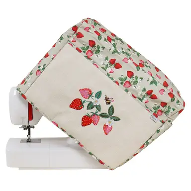 Hobby Gift Sewing & Embroidery Machine Cover - Strawberries - 33.5 x 44 x 21cm