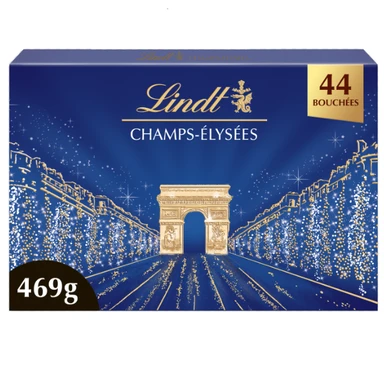 Lindt Boîte cadeau chocolats assortis Champs Élysées 469 g