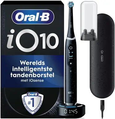 ORAL-B IO 10 SERIES Elektrische Tandborstel ZWART 1 stuk