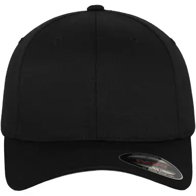 Flexfit Wooly Combed Cap blk/blk S/M