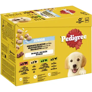Pedigree junior Frischebeutel Multipack 12 x 100 g