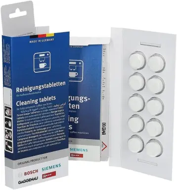 Reinigungstabletten für Bosch, Siemens, Neff und Gaggenau 10 x 2,2 g