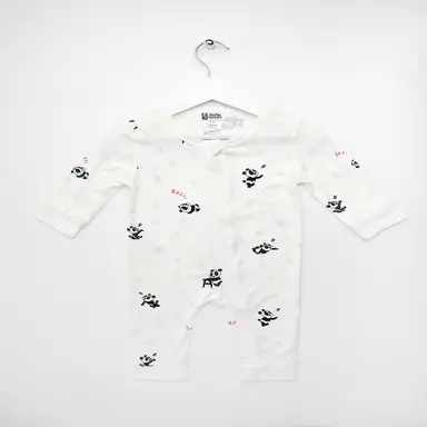 Mama Bamboo Babygrow 3-6 Months Panda Print