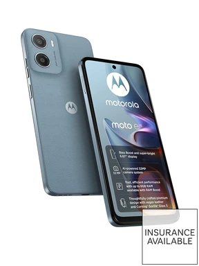 Motorola E15 Smartphone- 64GB - Misty Blue