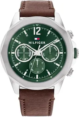 Tommy Hilfiger 1792064 Brown Leather Strap Watch