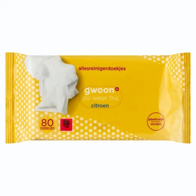 G'woon Allesreinigingsdoekjes 80 stuks