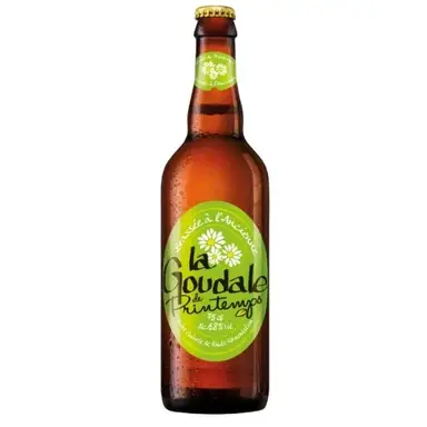 LA GOUDALE de Printemps Bière blonde 6,8 % - 75 cl