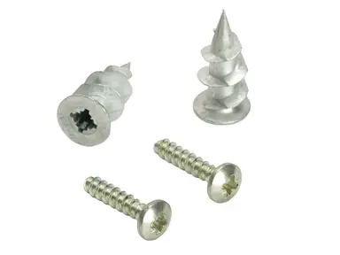RAWLPLUG Metal Self-Drill Plasterboard Fixing Pack of 50