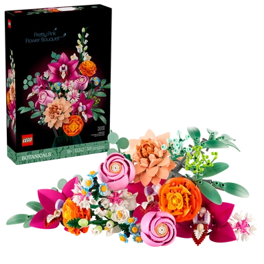 Lego 10342 Icons Collection Botanique Bouquet de Fleurs Roses