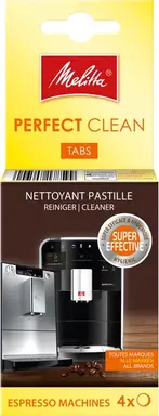 Melitta 178599 Perfect Clean reinigingsstaven voor koffieapparaten en espresso-apparaten | 4 tabs | grondig en zacht