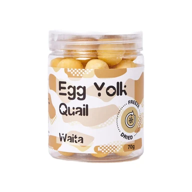 Waita Freeze Dried Quail Egg Yolk 70g