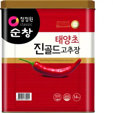 Chung Jung One Gochujang Scharfe Rote Pfefferpaste 14kg