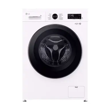 LG F4X1009NWB wasmachine wit 9 kg 1400 tpm A