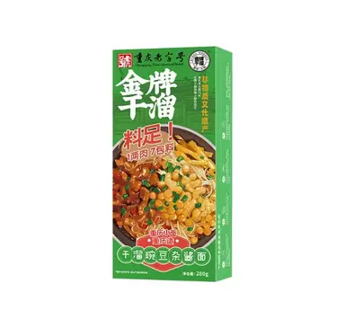 JinPaiGanLiu aux poix cassés et pâte de soja - 280 g