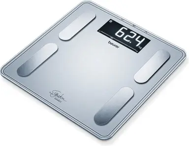 Beurer BF405 - slimme weegschaal - Bluetooth lichaamsanalyse 200 kg, voor 8 gebruikers