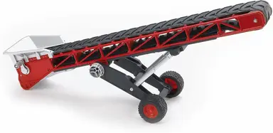 Bruder 02031 - Conveyor belt, foldable drawbar, height-adjustable chassis - 1:16 conveyor belt assembly line belt conveyor farm agriculture tractor accessories