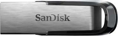 SanDisk Ultra Flair USB 3.0 Flash-Laufwerk 128 GB (robustes und stilvolles Metallgehäuse, Passwortschutz, 150 MB/s Lesegeschwindigkeit) Schwarz